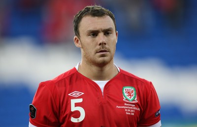 02.09.11 - Wales v Montenegro, Euro 2012 Qualifying -  Wales' Darcy Blake                         