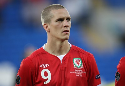 02.09.11 - Wales v Montenegro, Euro 2012 Qualifying -  Wales' Steve Morison                           