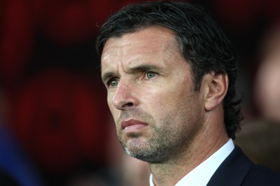 02.09.11 - Wales v Montenegro, Euro 2012 Qualifying -  Wales manager Gary Speed                              