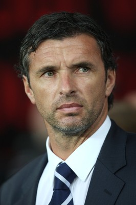 02.09.11 - Wales v Montenegro, Euro 2012 Qualifying -  Wales manager Gary Speed                              