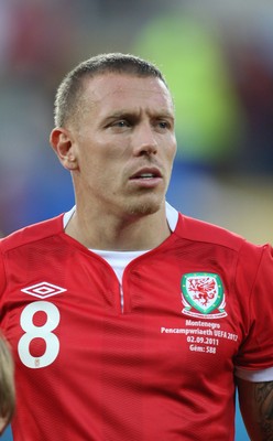 02.09.11 - Wales v Montenegro, Euro 2012 Qualifying -  Wales' Craig Bellamy                               
