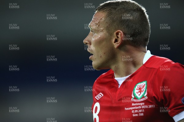 02.09.11 - Wales v Montenegro, Euro 2012 Qualifying -  Wales' Craig Bellamy    