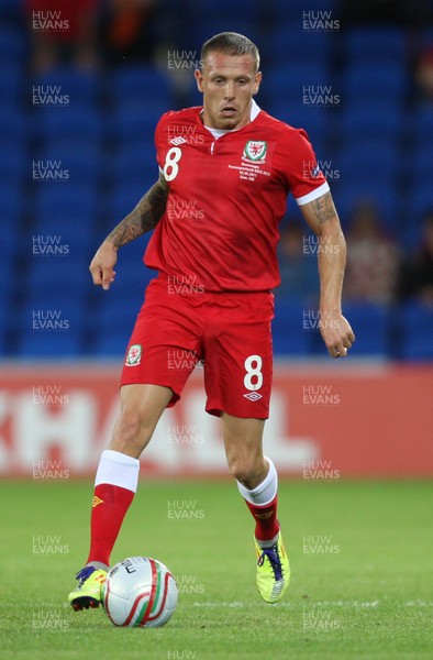 02.09.11 - Wales v Montenegro, Euro 2012 Qualifying -  Wales' Craig Bellamy    