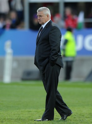 26.09.11 - Wales v Namibia - Rugby World Cup 2011 - Wales head coach Warren Gatland. 