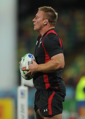 26.09.11 - Wales v Namibia - Rugby World Cup 2011 - Lloyd Burns of Wales. 