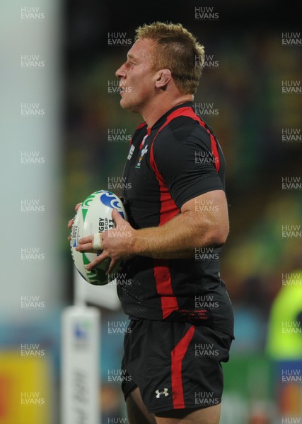 26.09.11 - Wales v Namibia - Rugby World Cup 2011 - Lloyd Burns of Wales. 