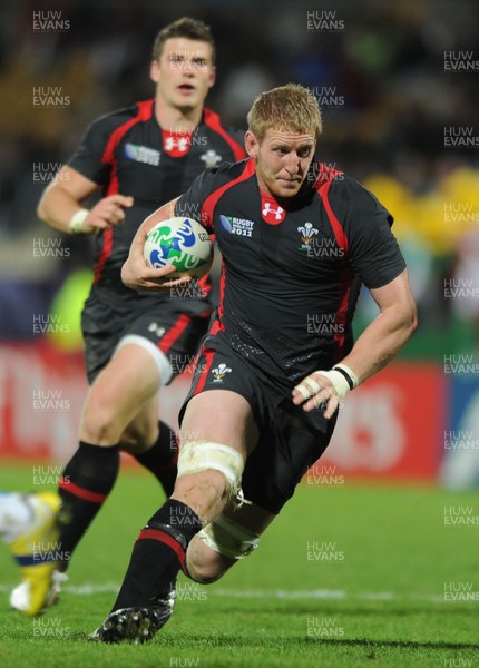 26.09.11 - Wales v Namibia - Rugby World Cup 2011 - Bradley Davies of Wales. 