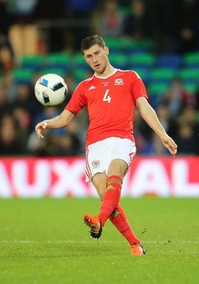131115 - Wales v Netherlands, Vauxhall International Friendly - Ben Davies of Wales