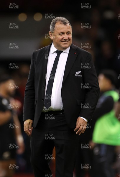 051122 - Wales v New Zealand - Autumn International Series - New Zealand Head Coach Ian Foster at full time