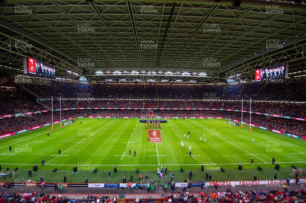 051122 - Wales v New Zealand - Autumn Nations Series - A general view of Principality Stadium before the match 