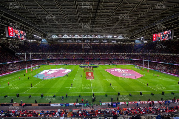 051122 - Wales v New Zealand - Autumn Nations Series - A general view of Principality Stadium before the match