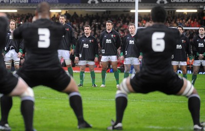 07.11.09 - Wales v New Zealand - Invesco Perpetual Series 2009 - New Zealand perform the Haka. 