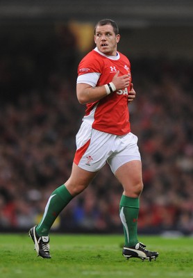 07.11.09 - Wales v New Zealand - Invesco Perpetual Series 2009 - Paul James of Wales. 