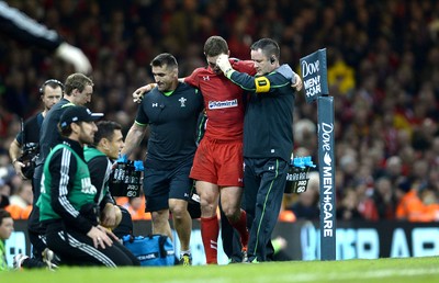 221114 - Wales v New Zealand All Blacks - Dove Men Care -George North of Wales