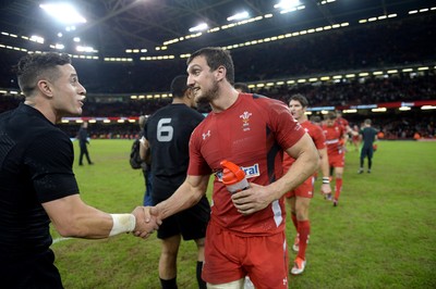 221114 - Wales v New Zealand All Blacks - Dove Men Care -Sam Warburton of Wales