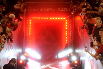 221114 - Wales v New Zealand All Blacks - Dove Men Care -Tunnel branding