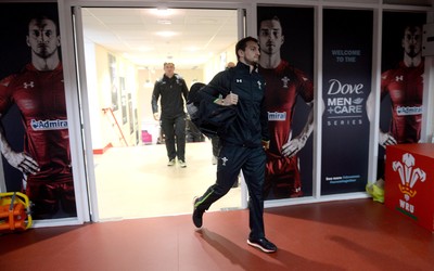 221114 - Wales v New Zealand All Blacks - Dove Men Care -Sam Warburton of Wales arrives