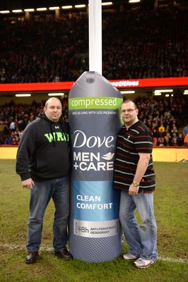 221114 - Wales v New Zealand All Blacks - Dove Men Care -Half time competition