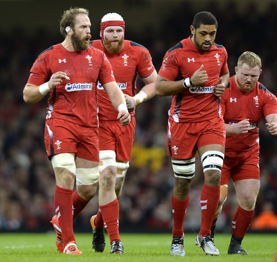 221114 - Wales v New Zealand All Blacks - Dove Men Care -Alun Wyn Jones of Wales