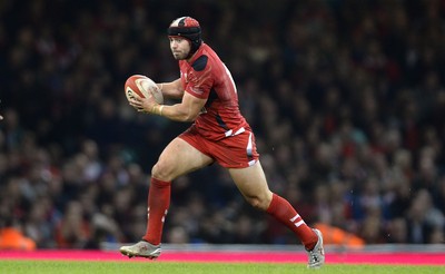 221114 - Wales v New Zealand All Blacks - Dove Men Care -Leigh Halfpenny of Wales