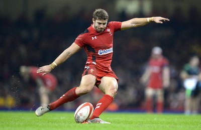 221114 - Wales v New Zealand All Blacks - Dove Men Care -Leigh Halfpenny of Wales