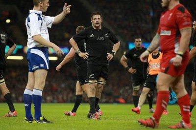 221114 - Wales v New Zealand - Dove Men Series 2014 - Richie McCaw of New Zealand 