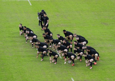 221114 - Wales v New Zealand - Dove Men+Care Series - New Zealand perform The Haka