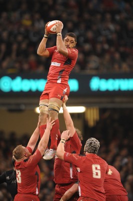 221114 - Wales v New Zealand -Taulupe Faletau of Wales