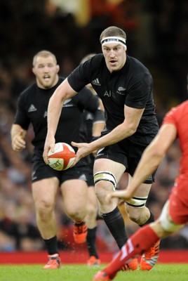 221114 - Wales v New Zealand - Dove Men+Care Series - Brodie Retallick of New Zealand