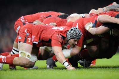 221114 - Wales v New Zealand - Dove Men+Care Series - Dan Lydiate of Wales