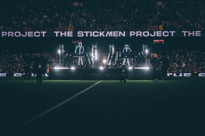 221125 - Wales v New Zealand - Quilter Nations Series - Half Time Stickmen Project Show 