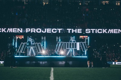 221125 - Wales v New Zealand - Quilter Nations Series - Half Time Stickmen Project Show 