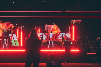 221125 - Wales v New Zealand - Quilter Nations Series - Half Time Stickmen Project Show 