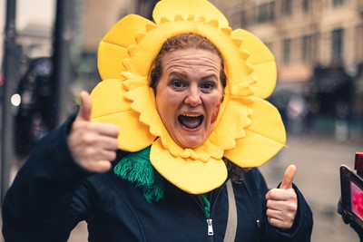 221125 - Wales v New Zealand - Quilter Nations Series - Fans ahead of the game 