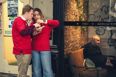 221125 - Wales v New Zealand - Quilter Nations Series - Fans ahead of the game 