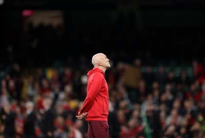 221125 - Wales v New Zealand All Blacks - Quilter Nations Series - Wales Head Coach Steve Tandy 