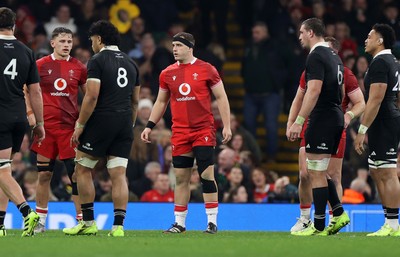 221125 - Wales v New Zealand All Blacks - Quilter Nations Series - Morgan Morse of Wales on his debut