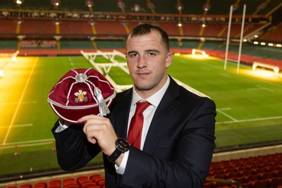 221125 - Wales v New Zealand All Blacks - Quilter Nations Series - New Cap Morgan Morse of Wales 