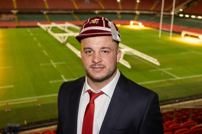 221125 - Wales v New Zealand All Blacks - Quilter Nations Series - New cap Harri Deaves of Wales 