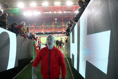 221125 - Wales v New Zealand All Blacks - Quilter Nations Series - Wales Head Coach Steve Tandy 