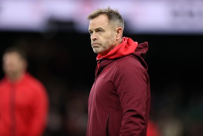 221125 - Wales v New Zealand All Blacks - Quilter Nations Series - Wales coach Danny Wilson