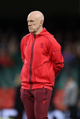 221125 - Wales v New Zealand All Blacks - Quilter Nations Series - Wales Head Coach Steve Tandy 