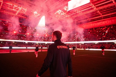 221125 - Wales v New Zealand All Blacks - Quilter Nations Series - Max Llewellyn of Wales 