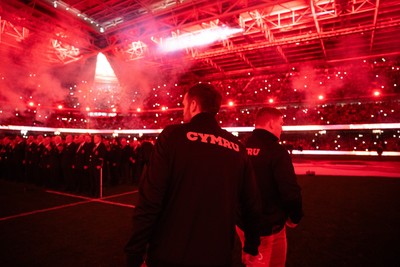 221125 - Wales v New Zealand All Blacks - Quilter Nations Series - Max Llewellyn of Wales 