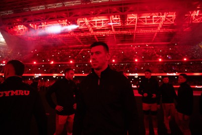 221125 - Wales v New Zealand All Blacks - Quilter Nations Series - Adam Beard of Wales 