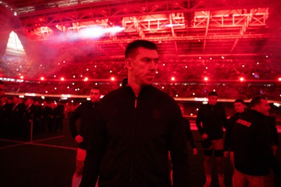 221125 - Wales v New Zealand All Blacks - Quilter Nations Series - Adam Beard of Wales 