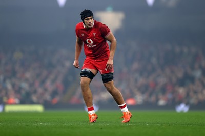 221125 - Wales v New Zealand All Blacks - Quilter Nations Series - Dafydd Jenkins of Wales 