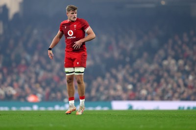 221125 - Wales v New Zealand All Blacks - Quilter Nations Series - Taine Plumtree of Wales 