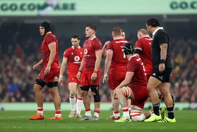 221125 - Wales v New Zealand All Blacks - Quilter Nations Series - Alex Mann of Wales 