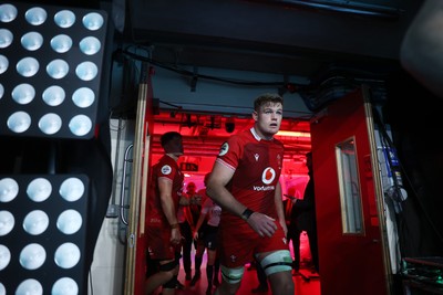 221125 - Wales v New Zealand All Blacks - Quilter Nations Series - Taine Plumtree of Wales 